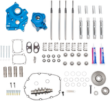 Cam Chest Kit with Plate - Gear Drive - Oil Cooled - 550 Cam - Chrome Pushrods - M8 2017 - 2020