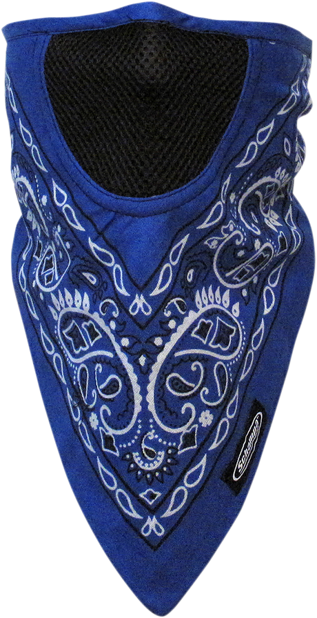 Facefit Facemask - Blue Paisley