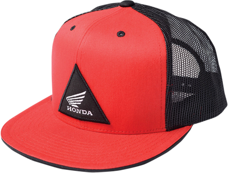 Honda TRI Snapback Hat - Red/Black