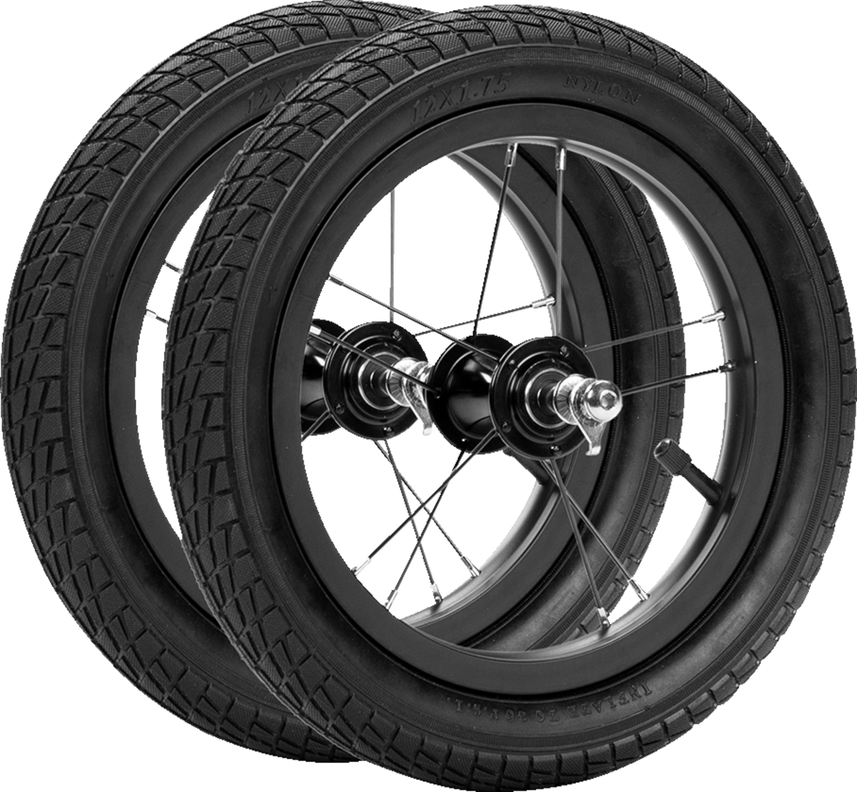 12\" High-Traction Wheels - Set