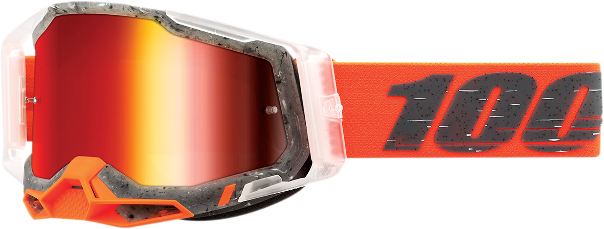 Racecraft 2 Goggles - Schrute - Red Mirror