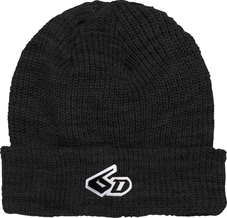 6D Logo Beanie - Black