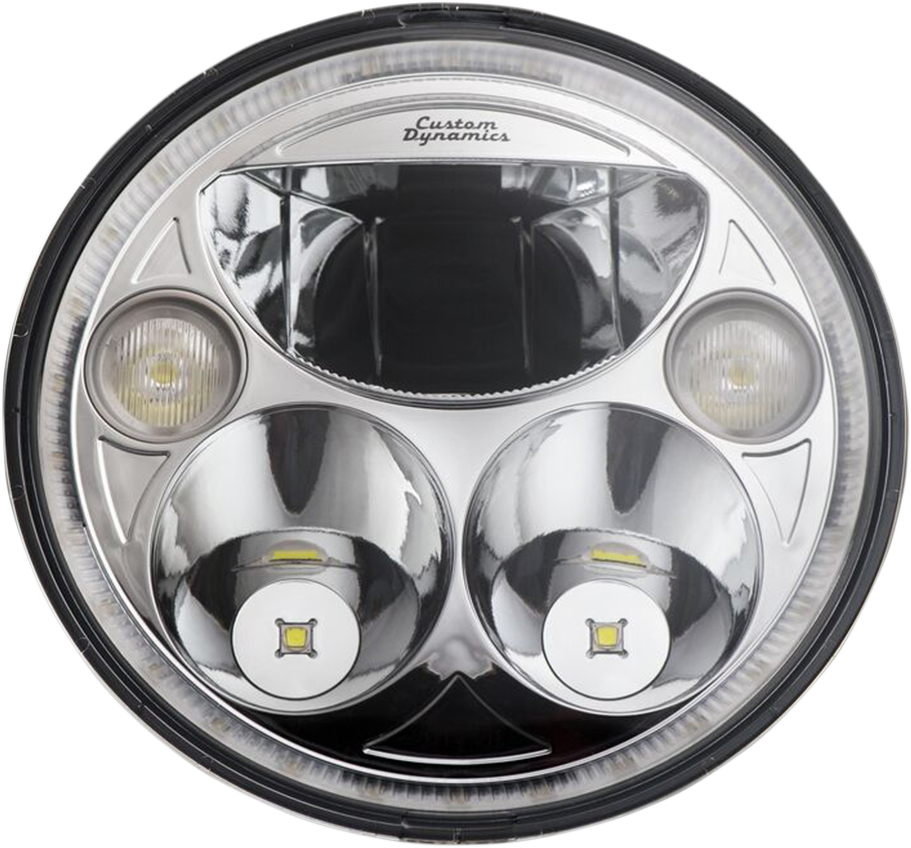 7\" TruBEAM® Headlamp - Chrome - Chief 2015 - 2023