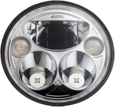 7\" TruBEAM® Headlamp - Chrome - Chief 2015 - 2023