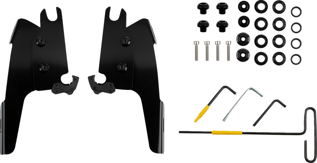 Batwing Mounting Kit - Black - Chief Bobber 2022 - 2024