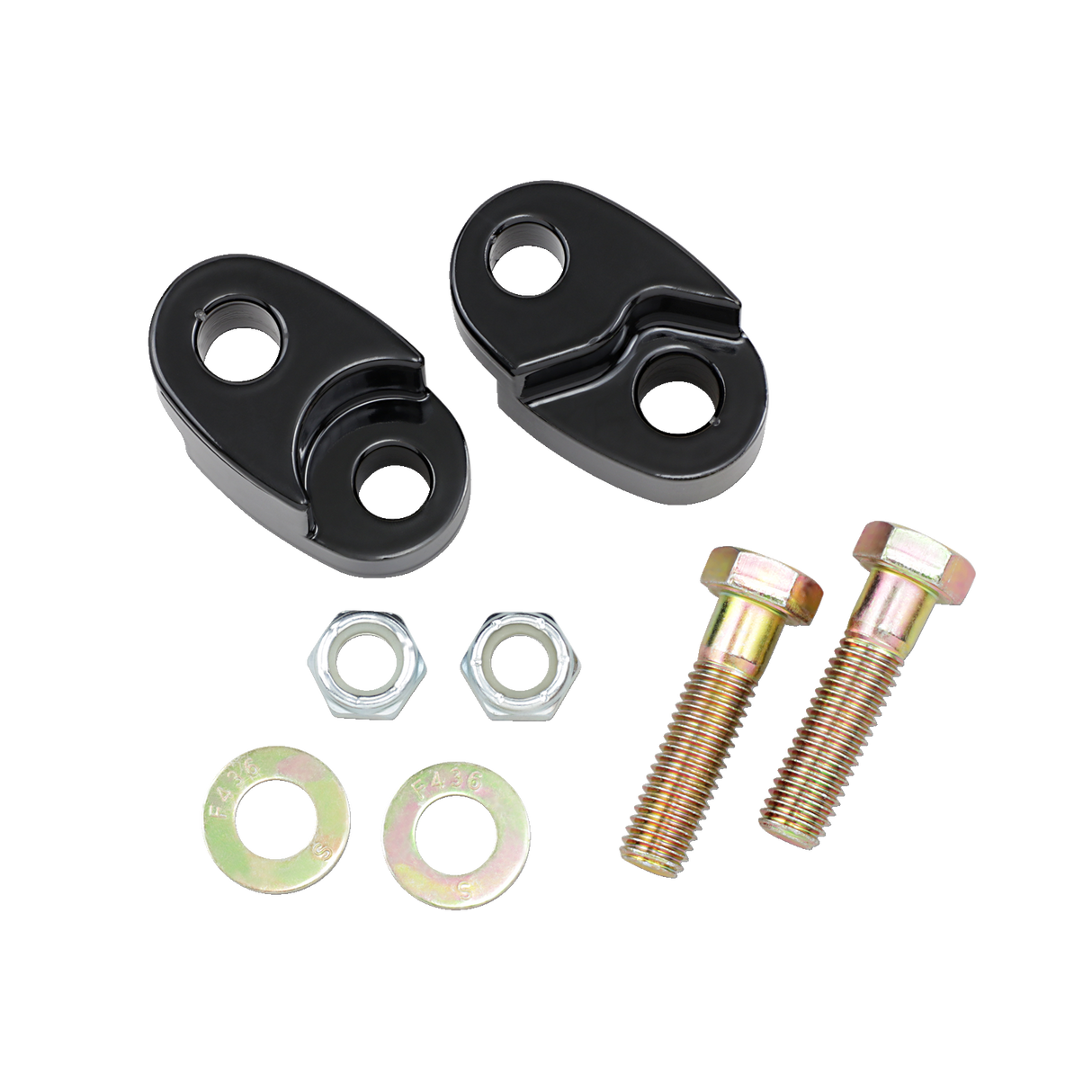 Rear Suspension Lift Kit - Black - Raises 1\" 2014 - 2017