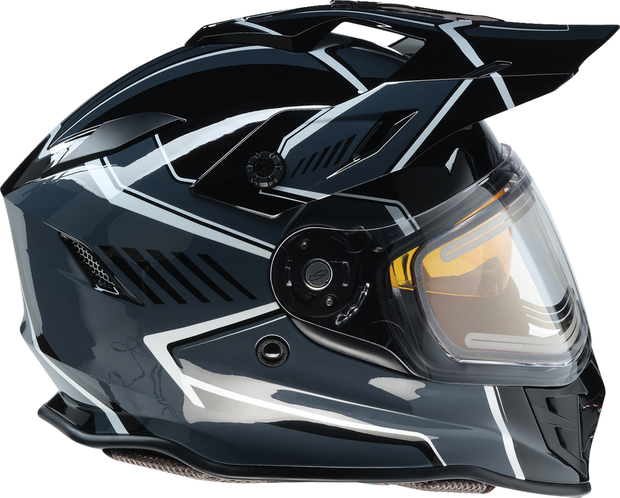 Range Helmet - Rotor - Gray/White - Small