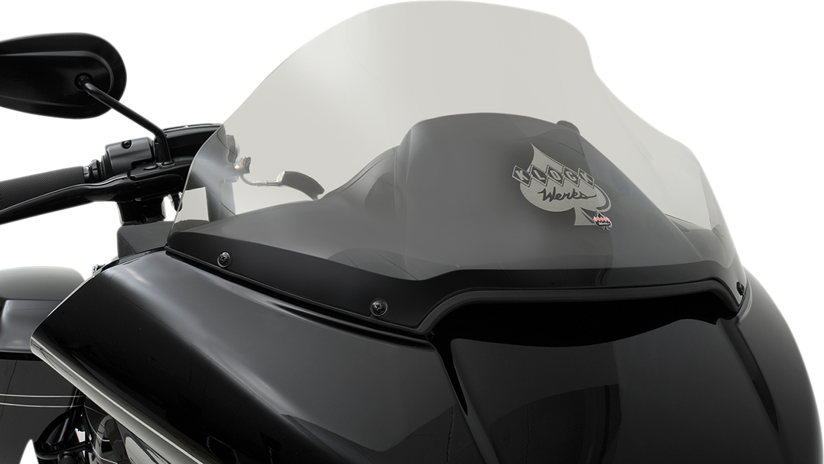 Flare™ Windshield - 14\" - Dark Smoke - FLTR 2015 - 2023