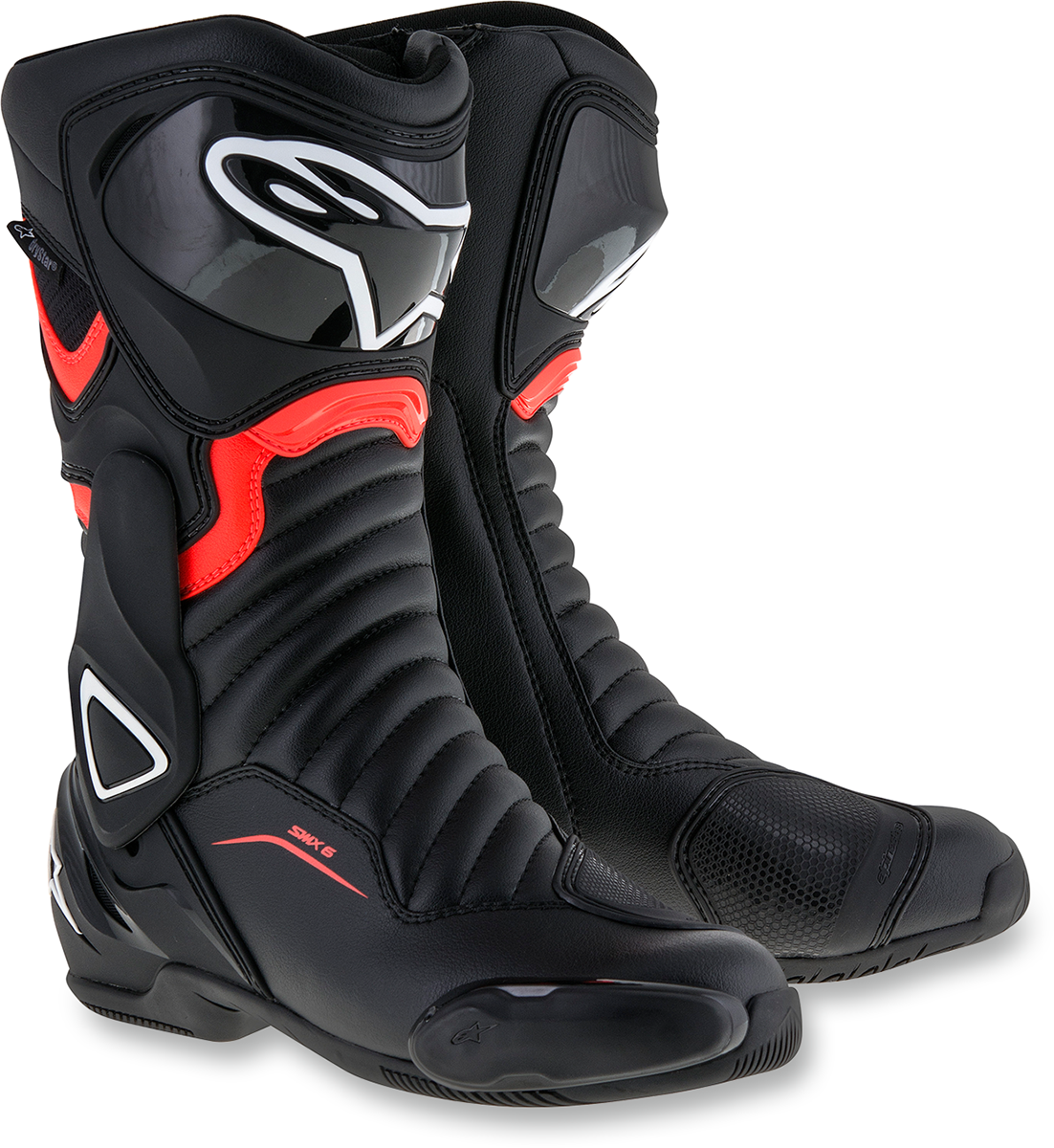 SMX-6 v2 Drystar® Boots - Black/Red - US 11.5 / EU 46