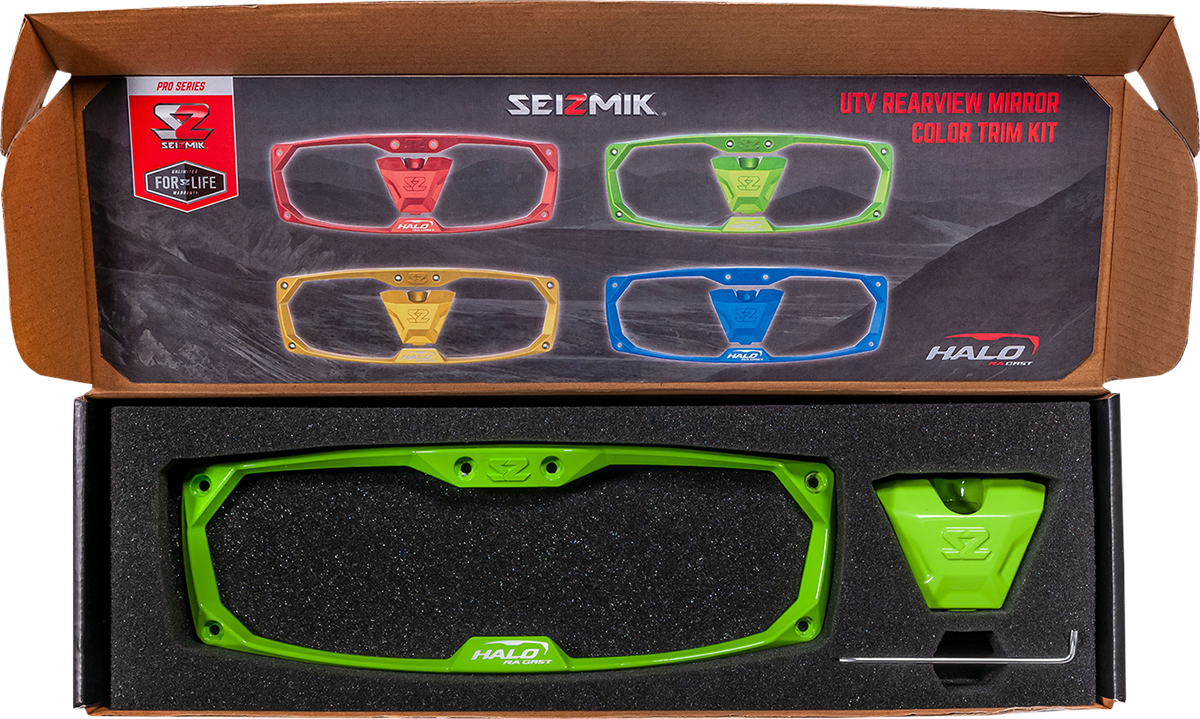 Trim Kit - Halo-RA Series/Rear View/Mirror - Green