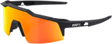 Speedcraft XS Sunglasses - Black - Red Mirror