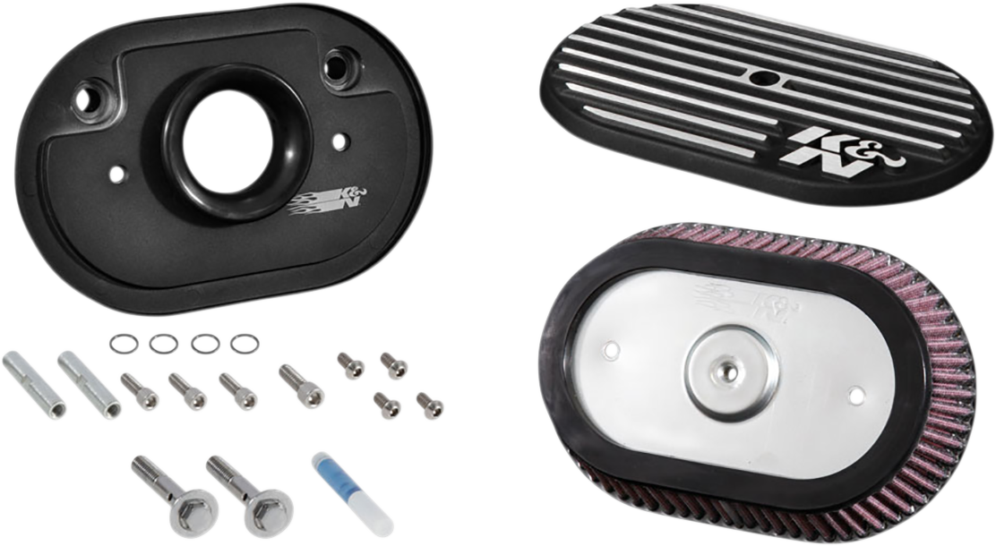 Street Metal Air Intake Kit - Side Drift - Black - M8 2017 - 2023