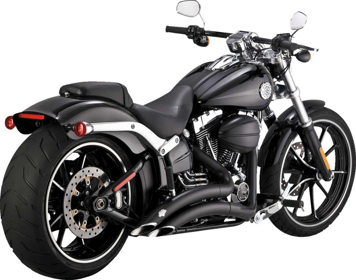 Big Radius Exhaust System - Black 2013 - 2017