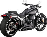 Big Radius Exhaust System - Black 2013 - 2017