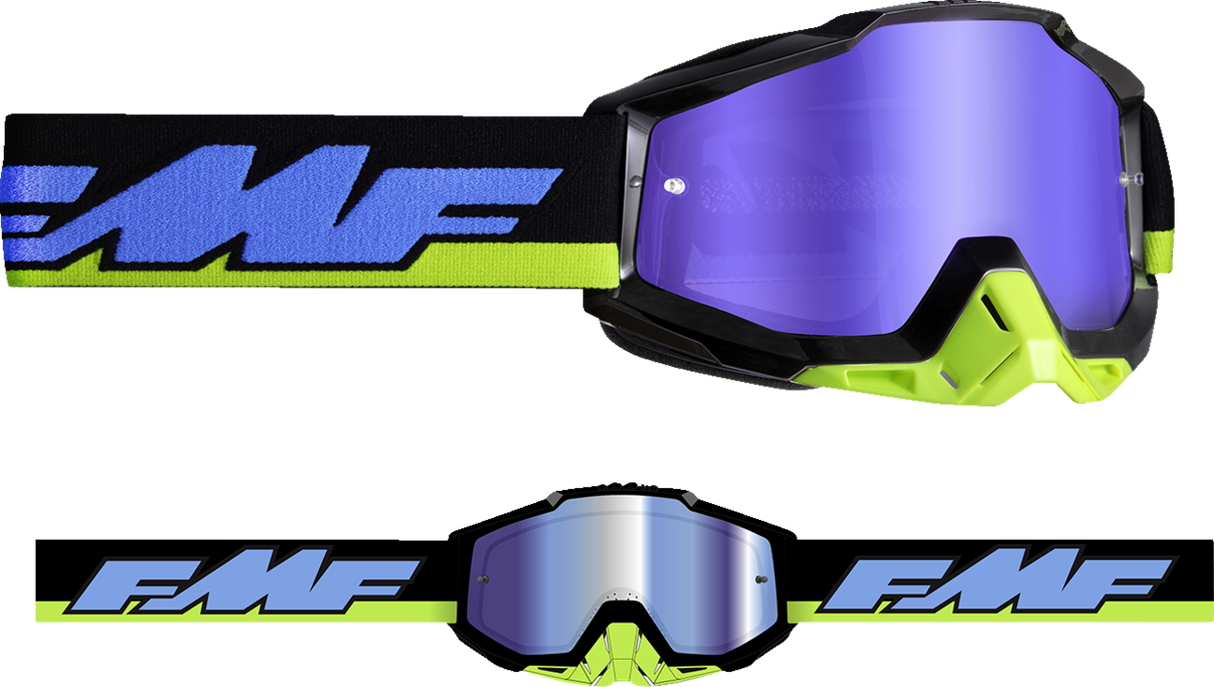 PowerBomb Goggles - Talladega - Blue Mirror