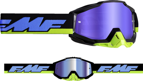 PowerBomb Goggles - Talladega - Blue Mirror