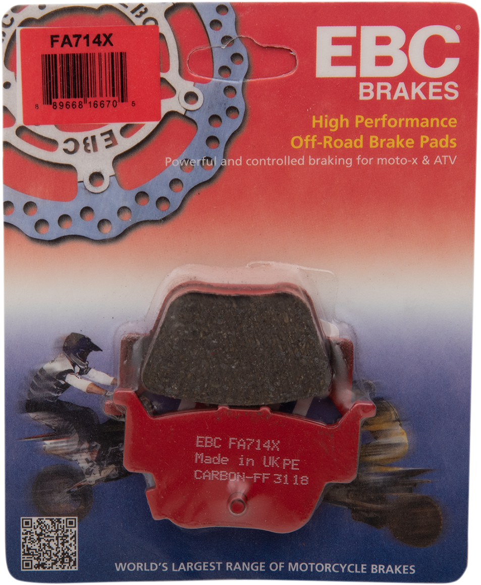 Sport Carbon Brake Pads 2014 - 2018