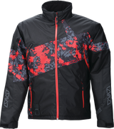 Pivot 7 Jacket - Camo Black/Red - 2XL