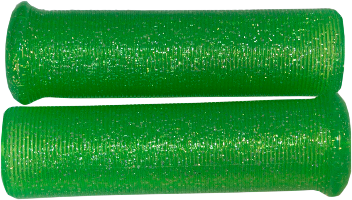 Grips - Retro - Metal - 7/8\" - Green