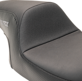 Slyfox Seat - Gray Logo - Smooth Vinyl - Carbon Fiber - FL \'97-\'07 1997 - 2007