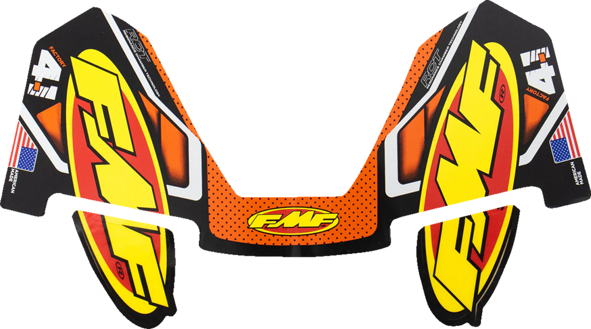 Exhaust Replacement Decal - 4.1 - Colorways Orange