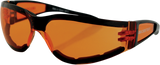 Shield II Sunglasses - Gloss Black - Amber