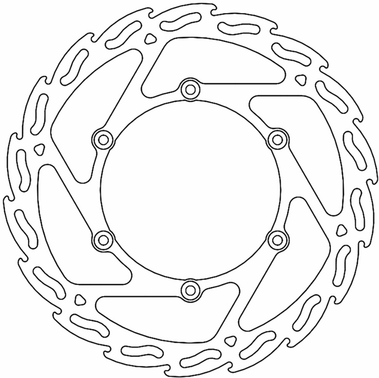 Brake Rotor - Front - Flame 2007 - 2016