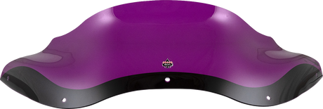 Kolor Flare™ Windshield - 8\" - Purple - FLTR 1998 - 2013