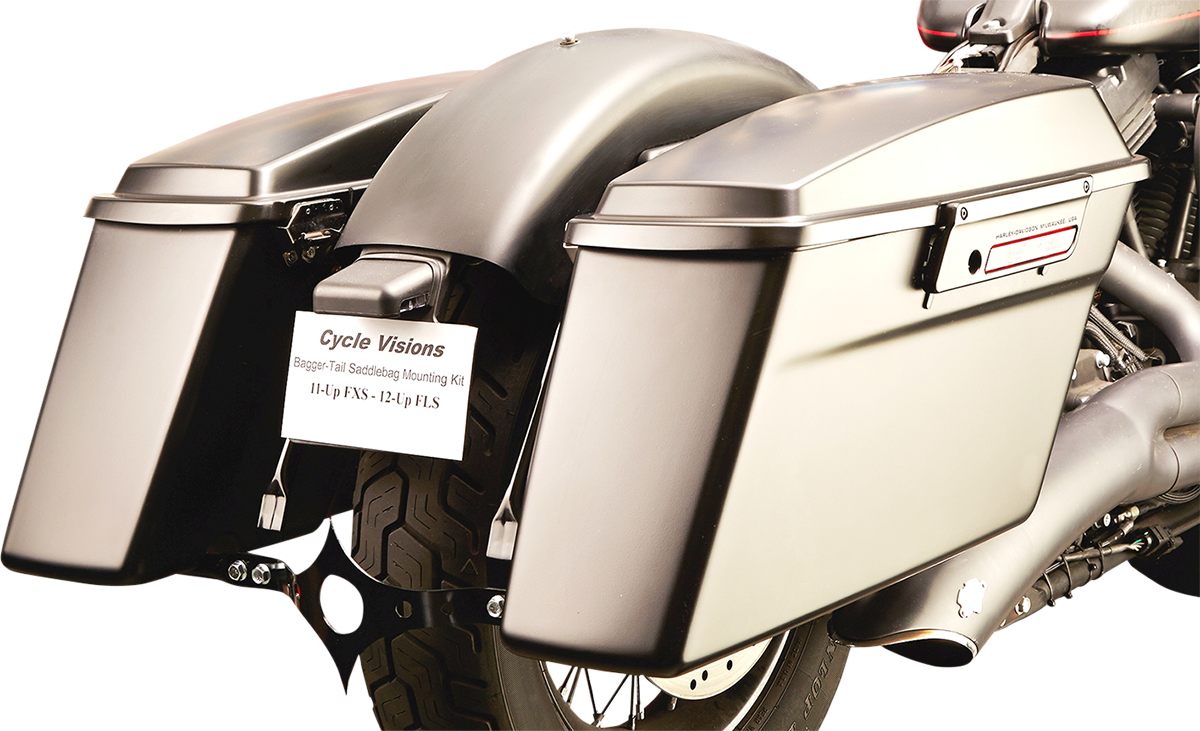 Saddlebag Mount for Softail Models 2011 - 2017