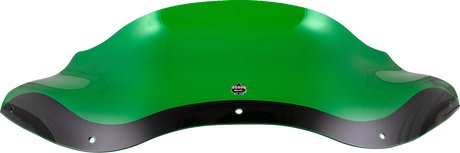 Kolor Flare™ Windshield - 8\" - Green - FLTR 1998 - 2013