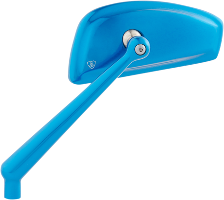 Mirror - Tearchop - Side View - Teardrop - Blue - Left