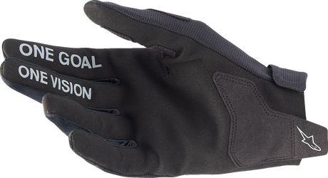 Youth Radar Gloves - Black - Large