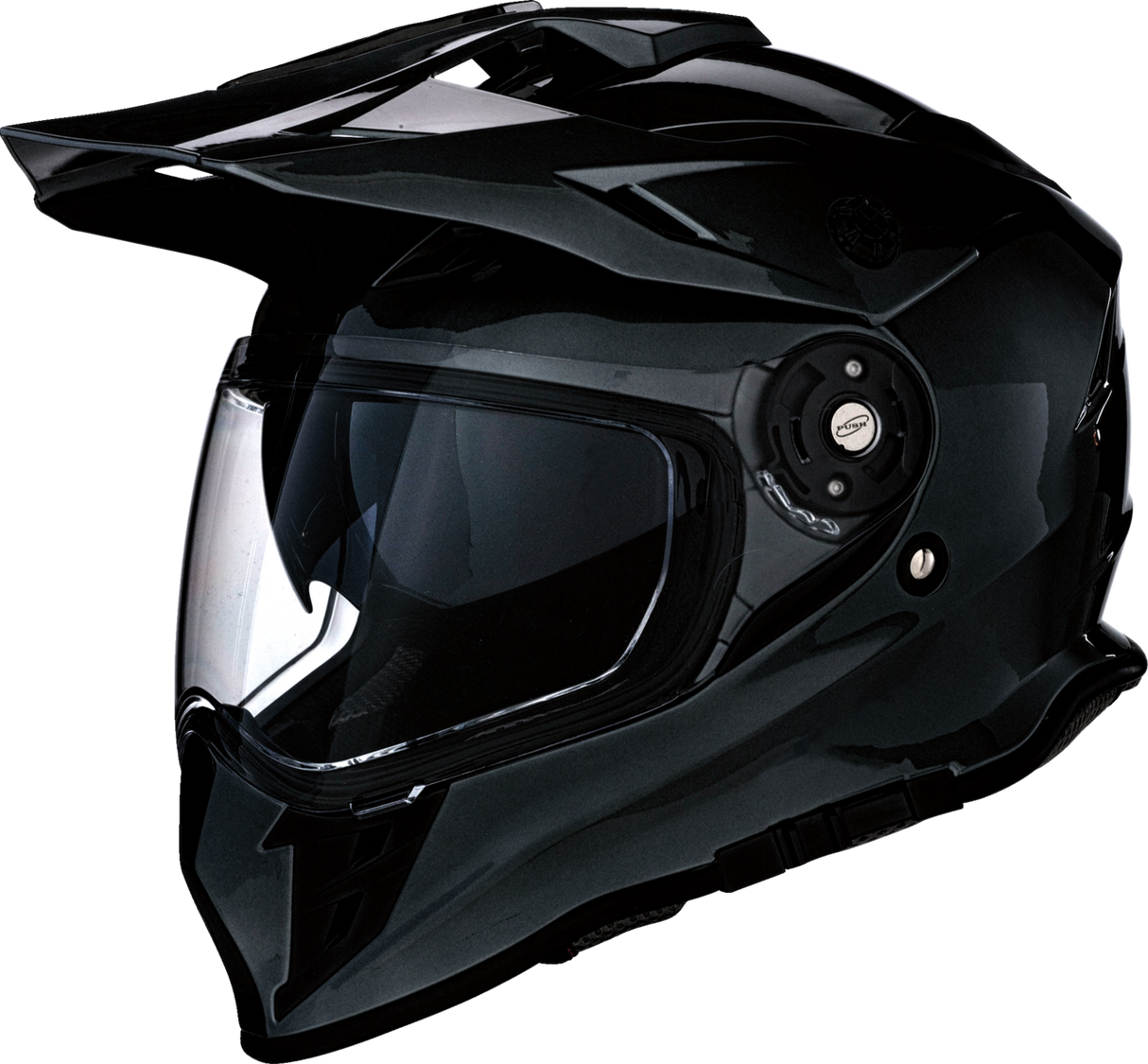 Range Dual Sport Helmet - Black - Large