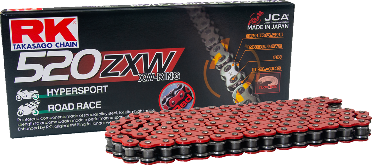 520 ZXW - Drive Chain - 170 Links - Red