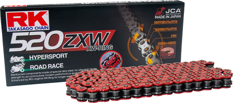 520 ZXW - Drive Chain - 120 Links - Red