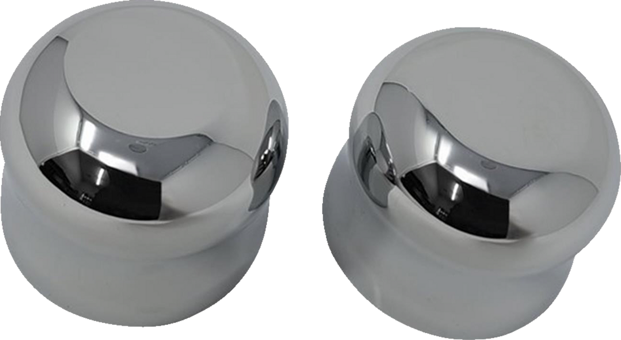 Axle Cap - Front - Smooth - Chrome 2002 - 2023