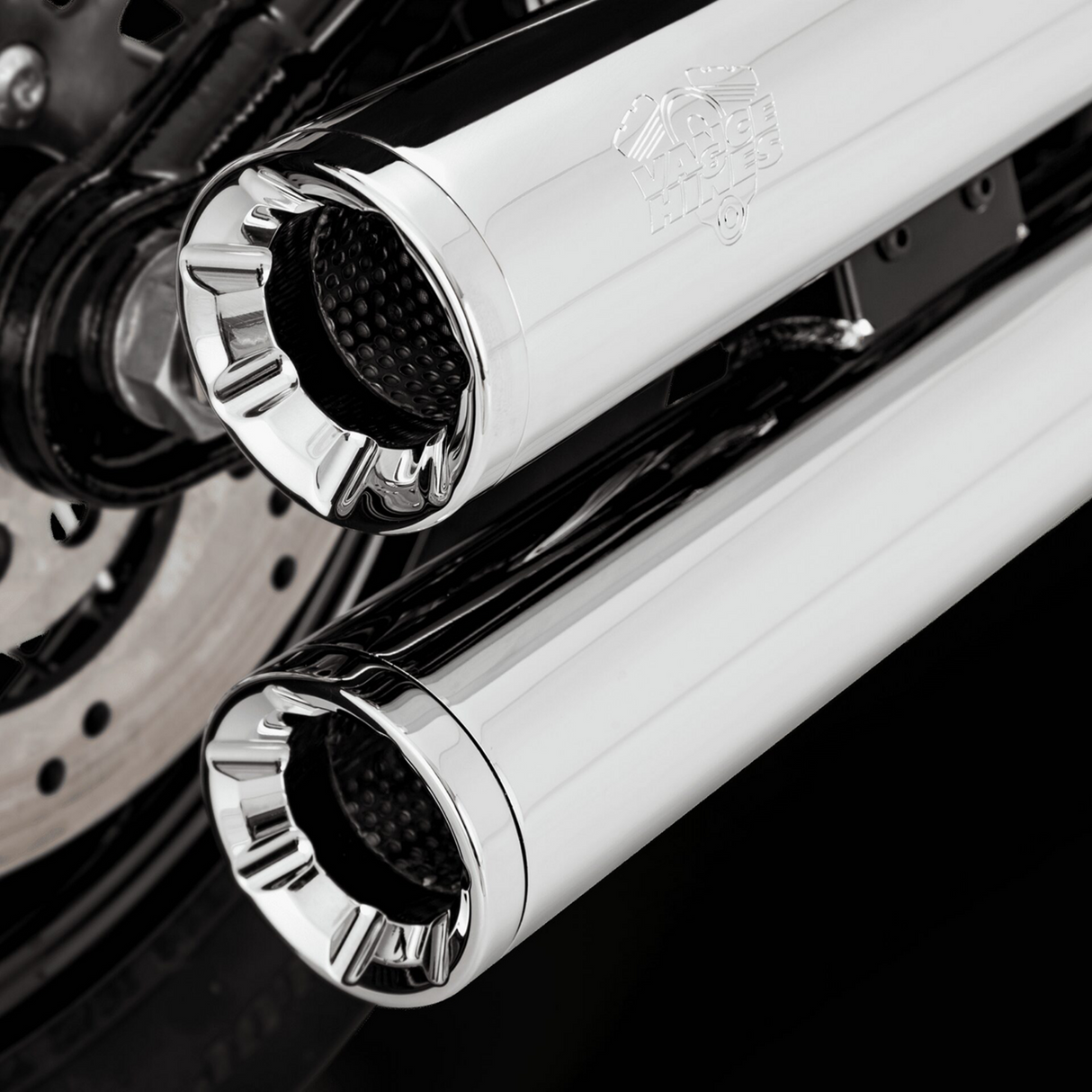 Eliminator 300 Slip-On Mufflers - Chrome 2018 - 2022