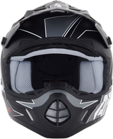 FX-17 Helmet - Aced - Matte Black/White - Small