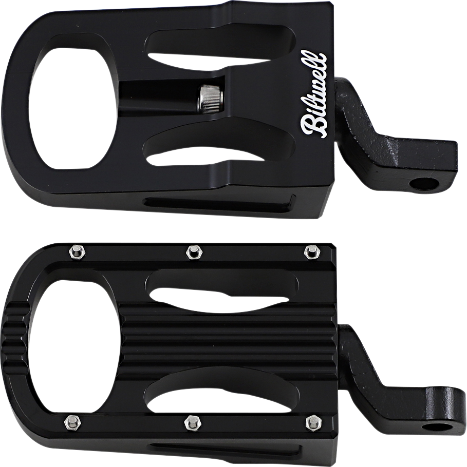 XL Step Footpegs - Black