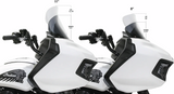 Flare™ Windshield - 14\" - Tall - Tinted - Indian 2014 - 2023