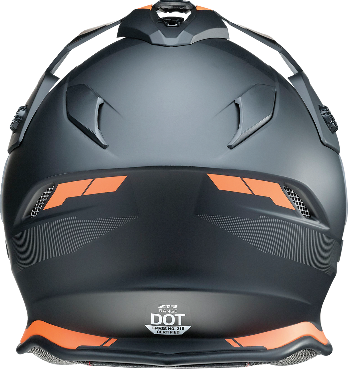 Range Helmet - Uptake - Black/Orange - Large