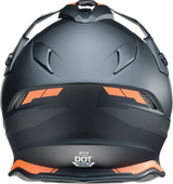 Range Helmet - Uptake - Black/Orange - Large