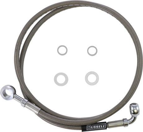 Brake Line - Front - Stainless Steel 1984 - 2005