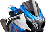 Race Windscreen - 14-1/4\" - Dark Smoke - GSXR1000 2009 - 2016