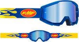 PowerCore Goggles - Flame - Navy - Blue Mirror