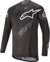 Techstar Long-Sleeve Jersey - Black/Gray - Medium