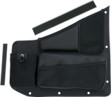 Kaliber Side Organizer - Driver and Passenger - Black w/ Blue Stitching 2015 - 2023