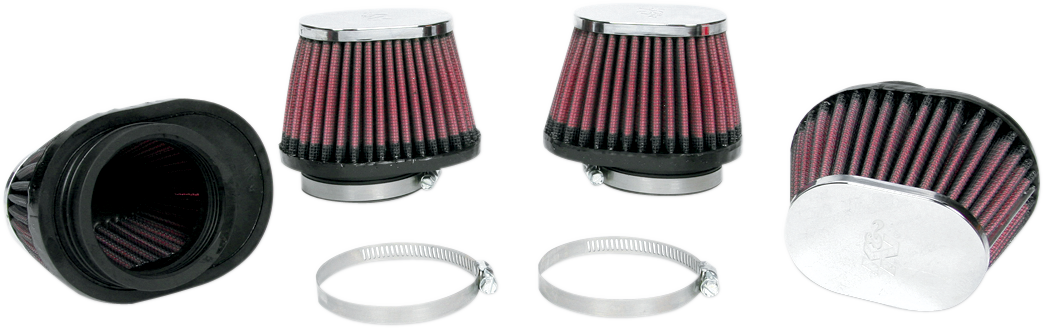 Clamp-On Air Filters - Honda/Kawasaki/Suzuki/Yamaha 1979 - 2000