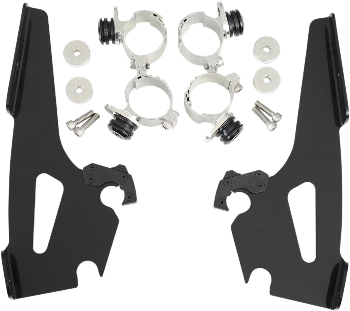 Batwing Trigger Lock Mounting Kit - Narrow - Black 1988 - 2007