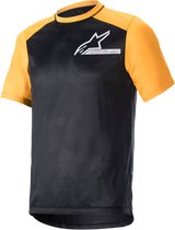 Alps 4.0 V2 Jersey - Short-Sleeve - Black/Orange/White - Large